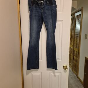 Isabel Maternity by Ingrid & Isabel Dark Blue Boot Cut Jeans